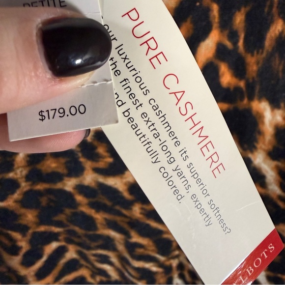 NWT Talbots Cashmere Sweater - Picture 7 of 7